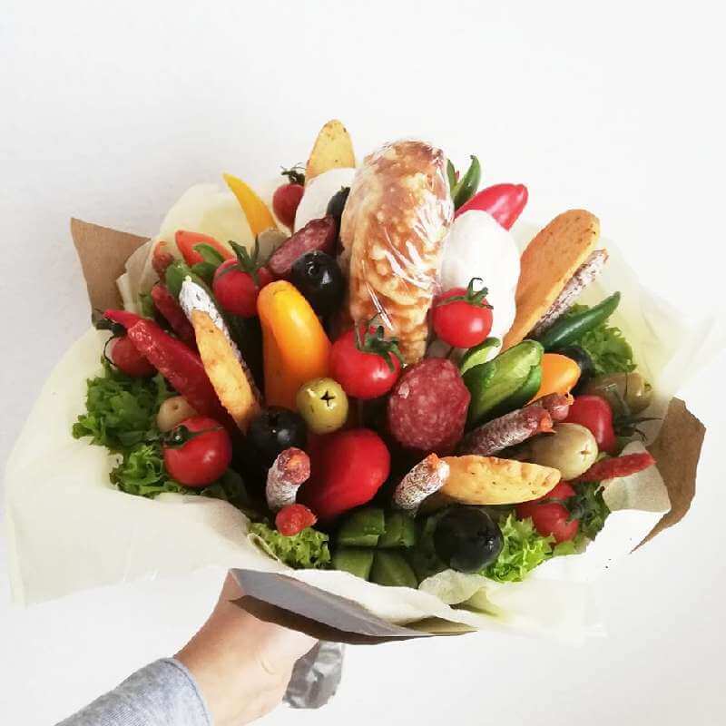 Früchtejubel herzhafte Arrangements