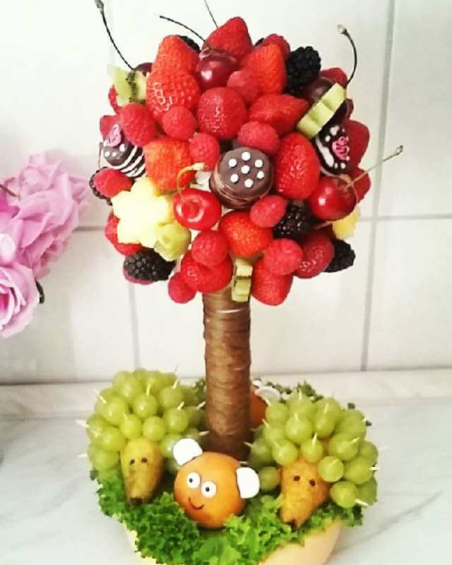 Früchtejubel gemischte Arrangements