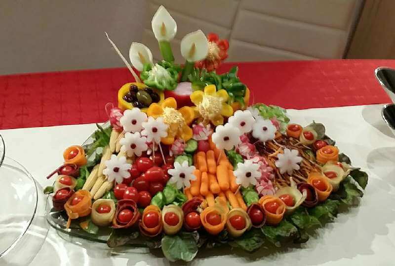 Früchtejubel Obst- und Gemüse-Arrangements