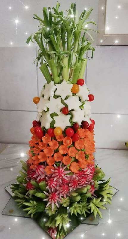 Früchtejubel Obst- und Gemüse-Arrangements