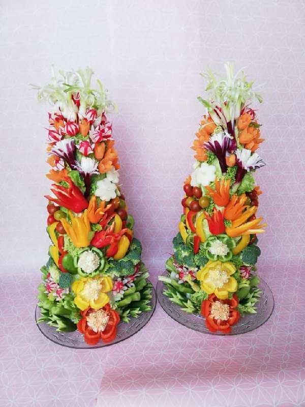 Früchtejubel Obst- und Gemüse-Arrangements