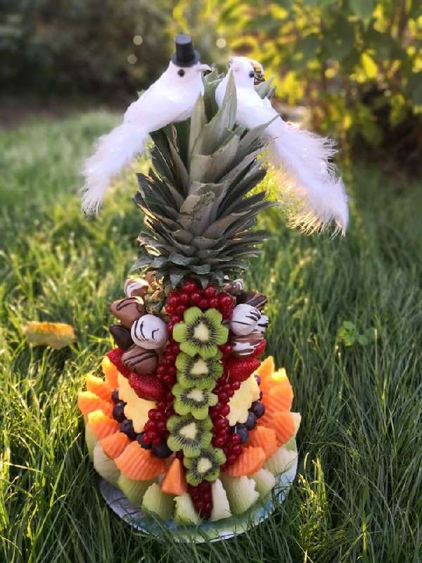 Früchtejubel Obst- und Gemüse-Arrangements