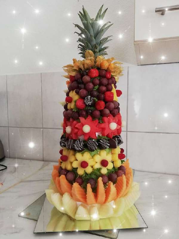 Früchtejubel Obst- und Gemüse-Arrangements