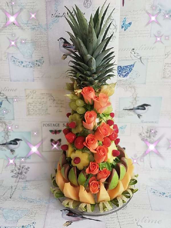 Früchtejubel Obst- und Gemüse-Arrangements